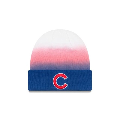 Chicago Cubs Gorra | New Era MLB Gradient Cuff Knit Beanie Mexico - Azules